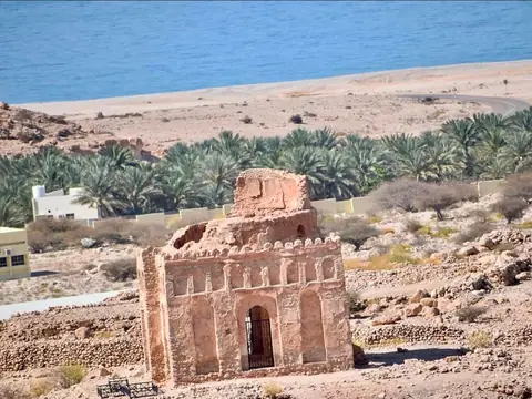 Bibi Maryam Mausoleum in Qalhat, Oman